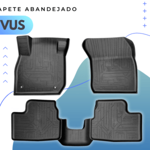 Tapete Bandeja Interno 5P Preto Volkswagen Nivus 2020 (TB05004)