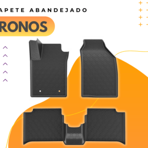Tapete Bandeja Interno 5P Preto Fiat Cronos 2018 (TB01004)