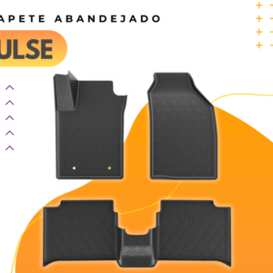 Tapete Bandeja Interno 5P Preto Fiat Pulse 2021 (TB01003)