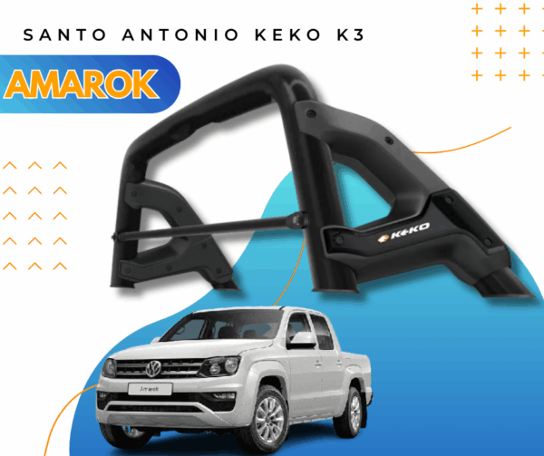 Santo Antonio Amarok Keko K3 Preto 2010 até 2025 (K503PR)