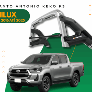 Santo Antonio Hilux Keko K3 Cromado 2016 até 2025 (K499CR)