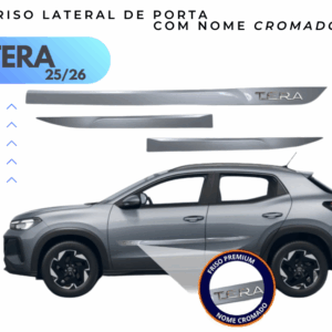 Friso Lateral de Porta Volkswagen TERA 2025/2026 Com Nome Cromo (PC)