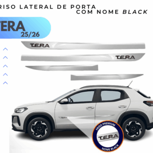 Friso Lateral de Porta Volkswagen TERA 2025/2026 Com Nome Black (PB)