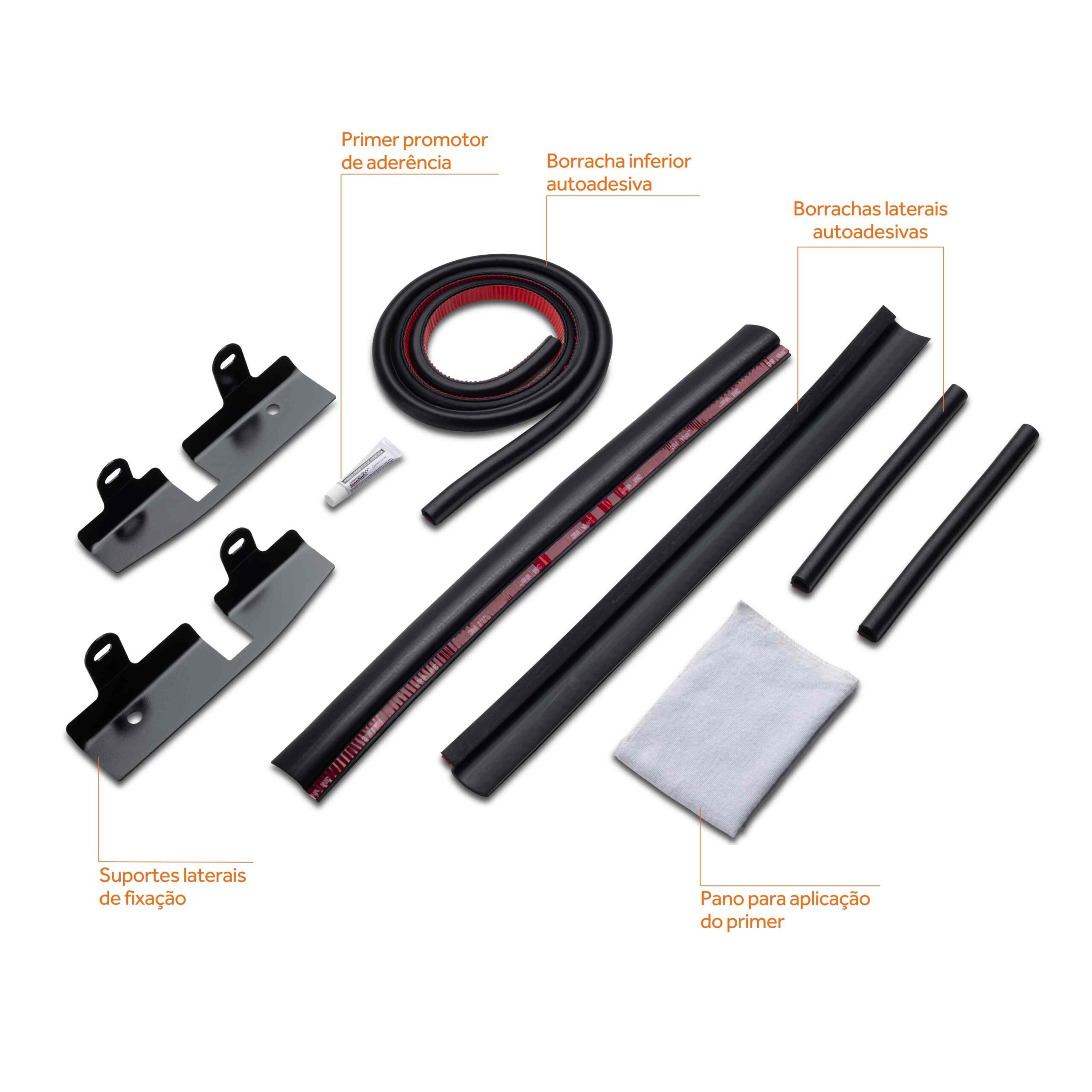 Kit de Vedação para Tampa Traseira Ford Maverick 2022 em diante (K081) - Imagem 2