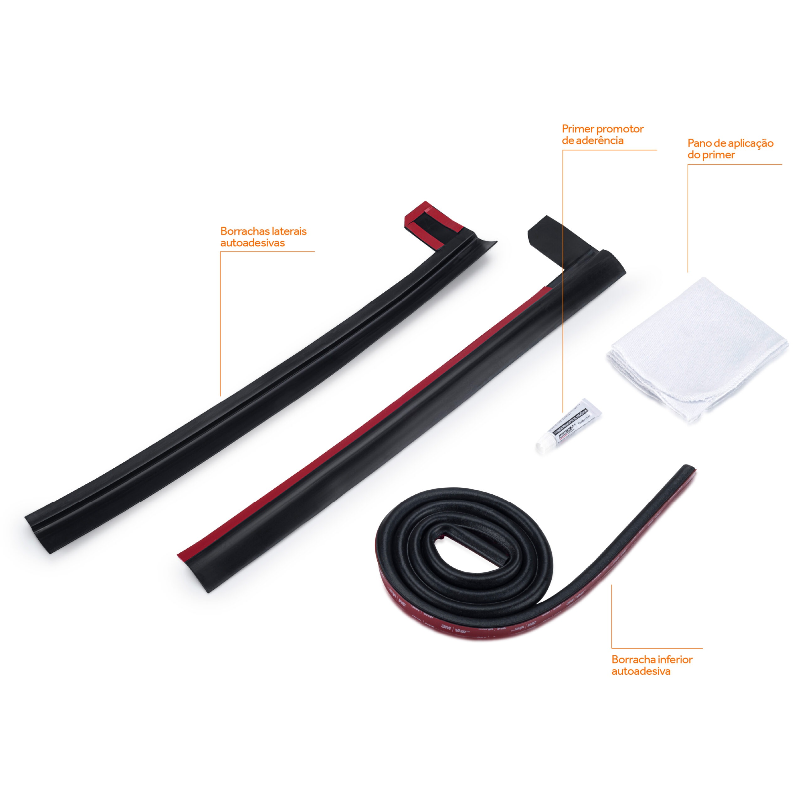 Kit de Vedação para Tampa Traseira Mitsubishi Triton 2026 em diante (K0180) - Imagem 2